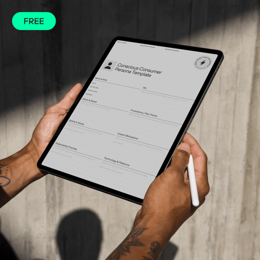 Conscious Consumer Persona Template