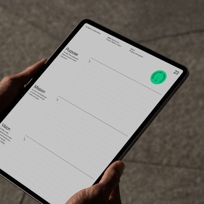 Workbook 1: Purpose, Mission & Vision