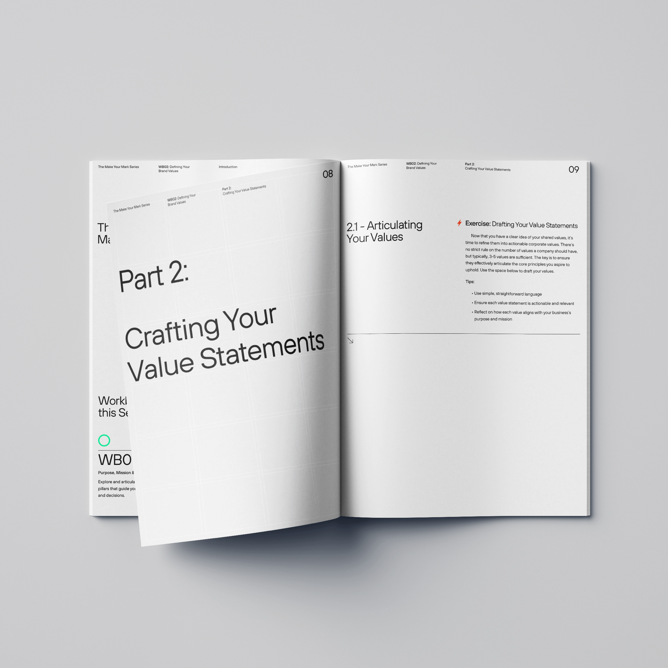 Workbook 2: Brand Values