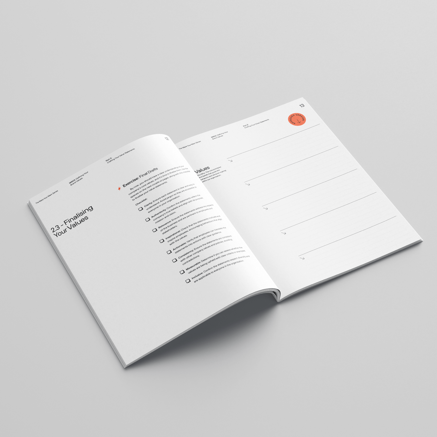 Make Your Mark – Complete Workbook Bundle