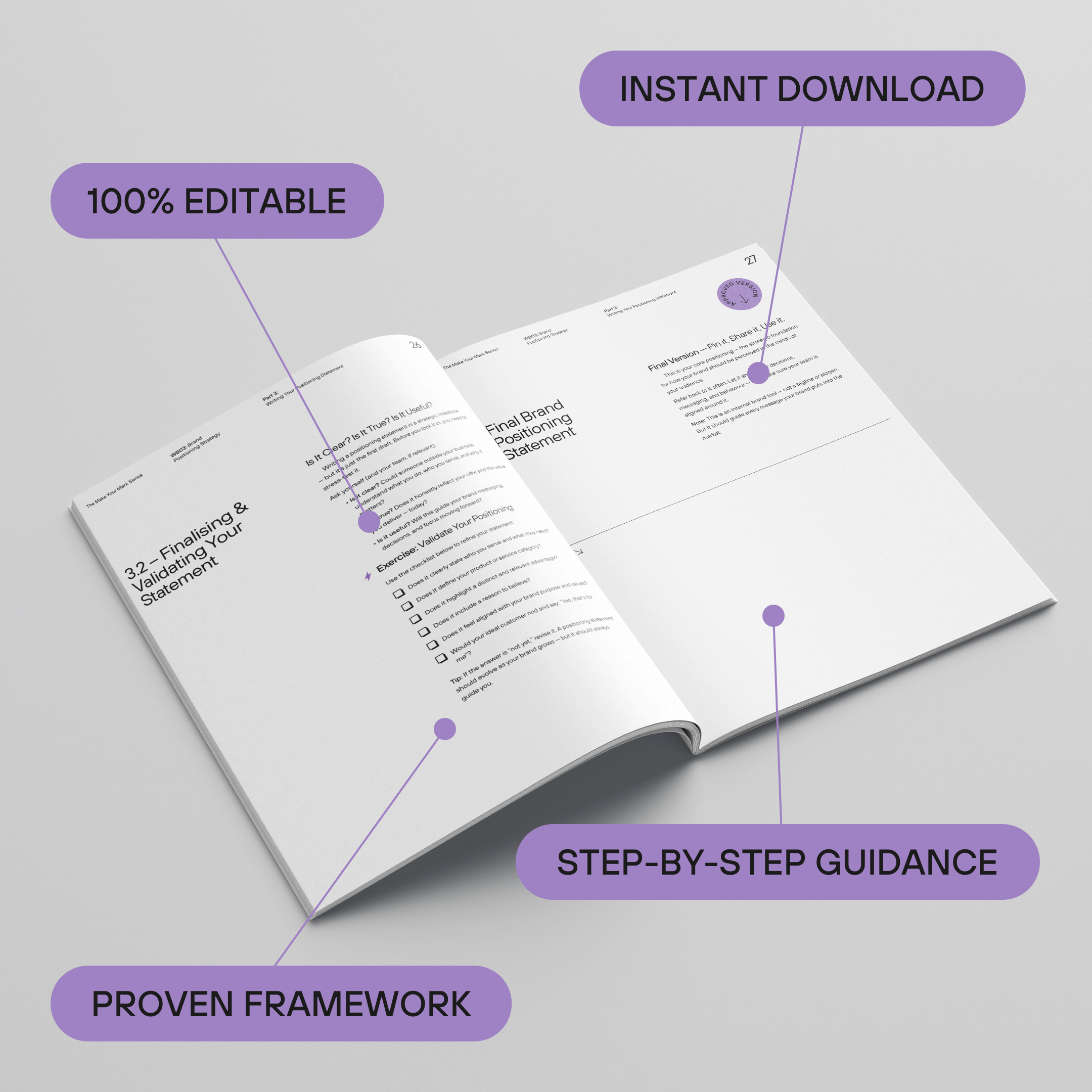 Workbook 3: Brand Positioning Strategy