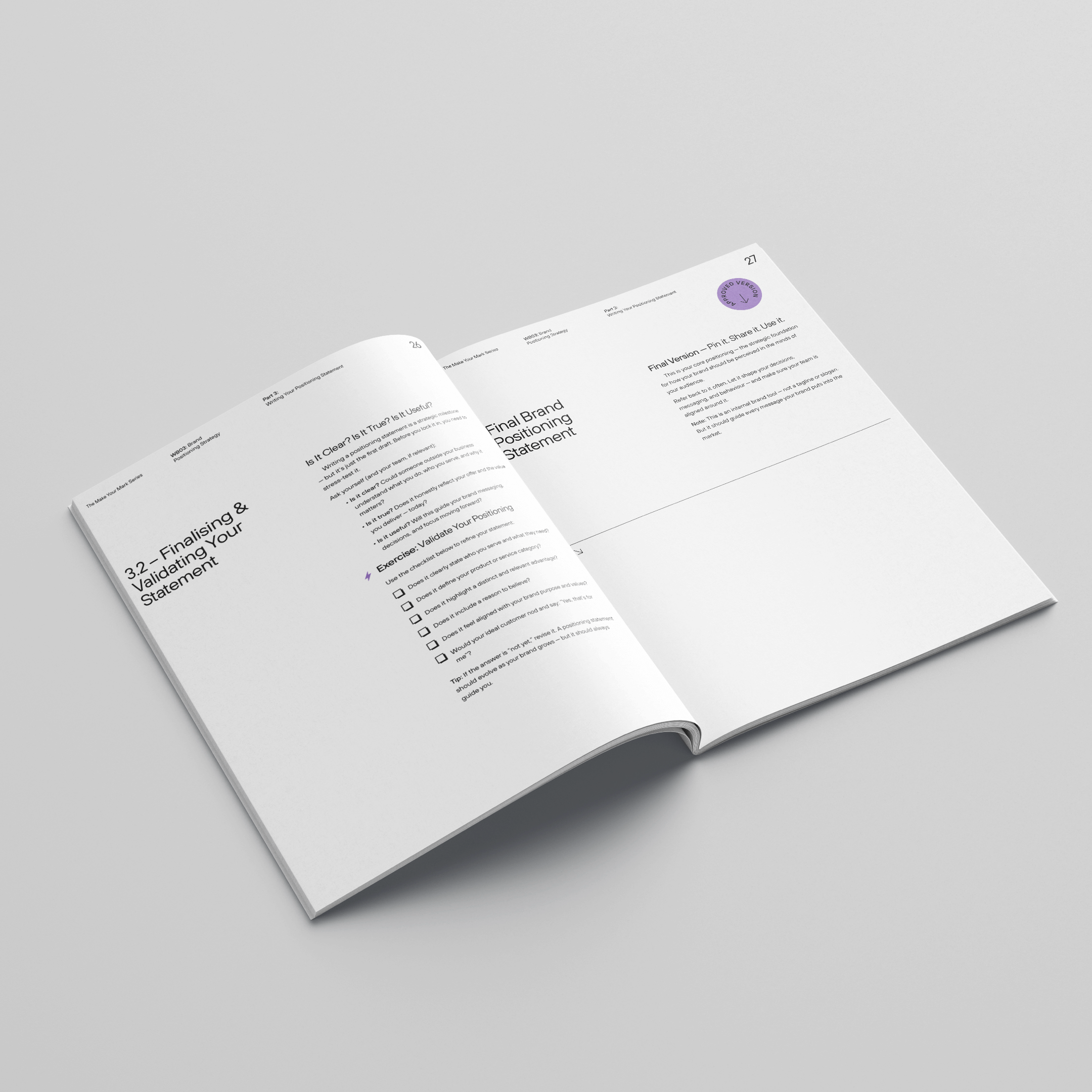 Make Your Mark – Complete Workbook Bundle